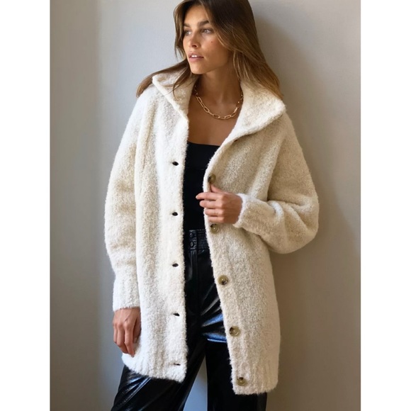 Wilfred Sweaters - Wilfred Oversized Alpaca Cardigan